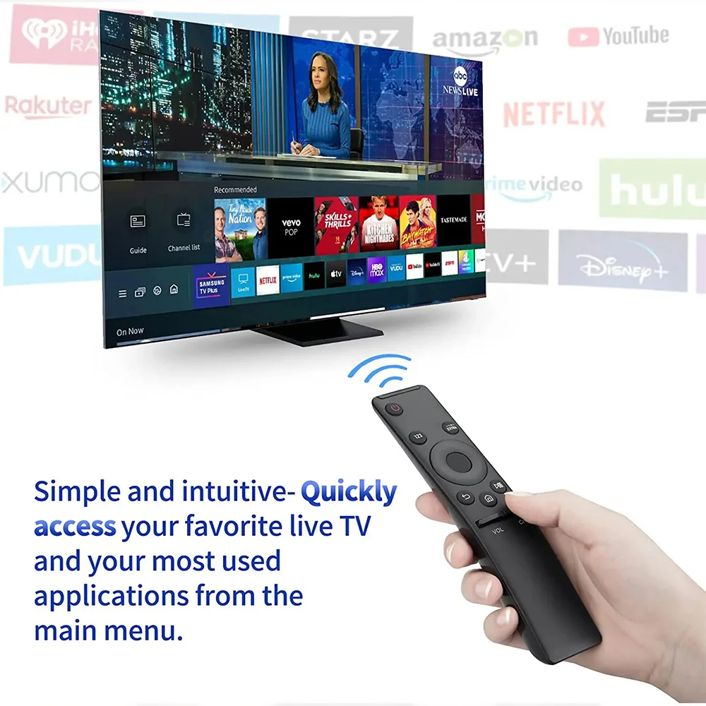 MRSVI Replacement Smart Remote Control For Samsung HD 4K Smart Tv BN59-01259E TM1640 BN59-01259B BN59-01260A BN59-01310A