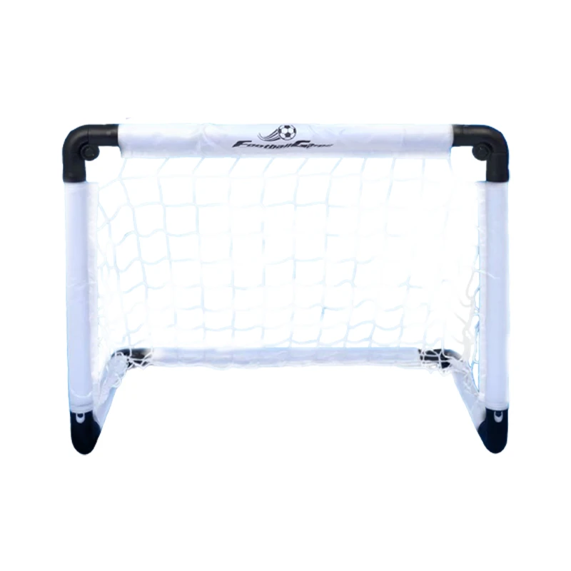 Gawang sepak bola PVC khusus anak-anak, mainan luar ruangan yang aman, dirancang untuk peralatan lapangan yang sedang berkembang
