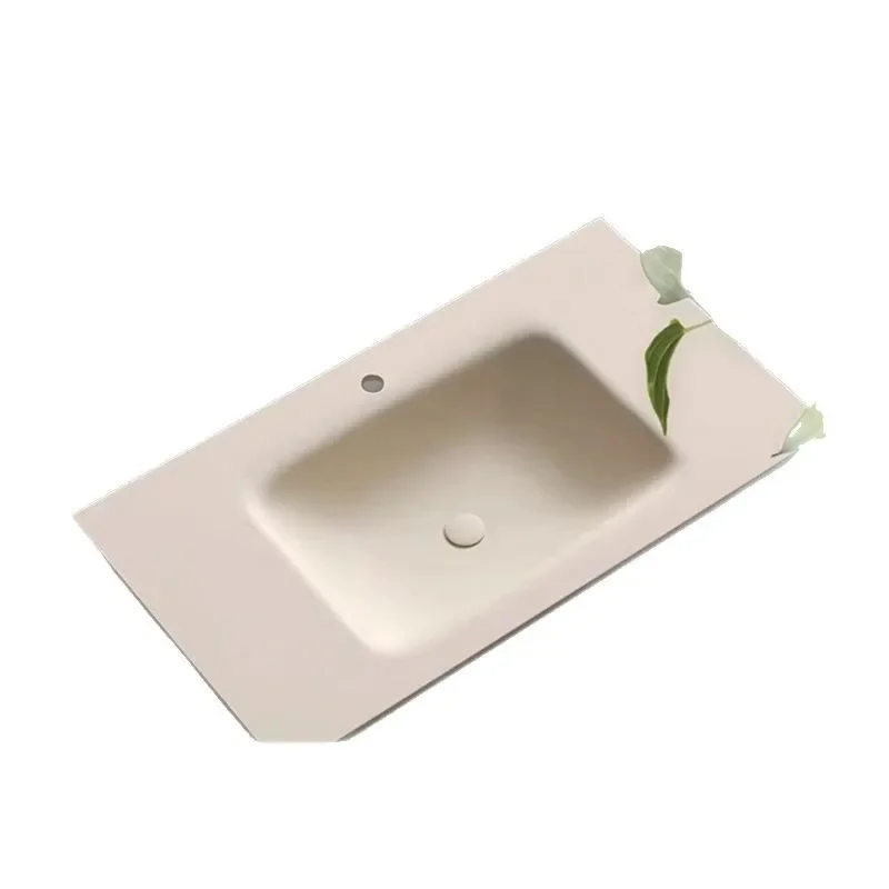 Integrated basin bathroom sink wall hanging washbasin sink basin