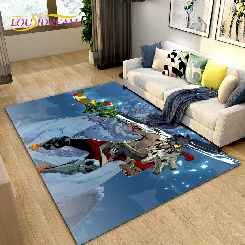 Hades Zagreus Trò Chơi Game Thủ Game Nhập Vai Khăn Trải, Thảm Thảm Cho Phòng Ngủ Phòng Khách Sofa ADSC0012 Trang Trí, vui Chơi Trẻ Em Chống Trơn Trượt Sàn