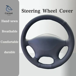 Microfiber Leather Car Steering wheel Cover For Mercedes Benz Vito 2010-2015 Viano W639  Handle Cover Interior Car Accessories