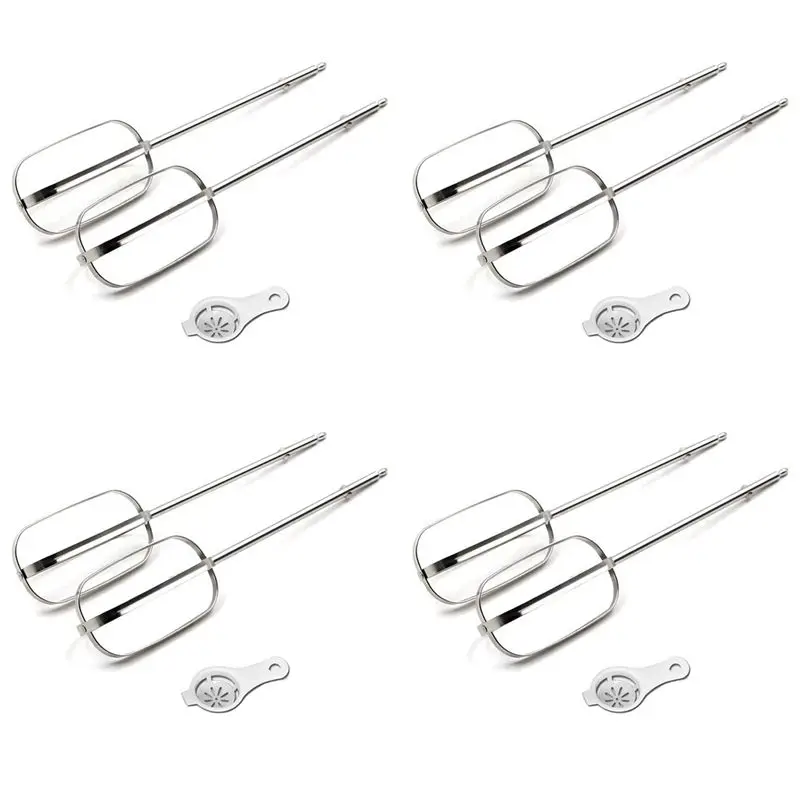 ABBZ-4X Egg Beater/Beater Whisk For Kenwood HM520/Tefal Handheld Mixer Electric Mixer Replacement Attachment