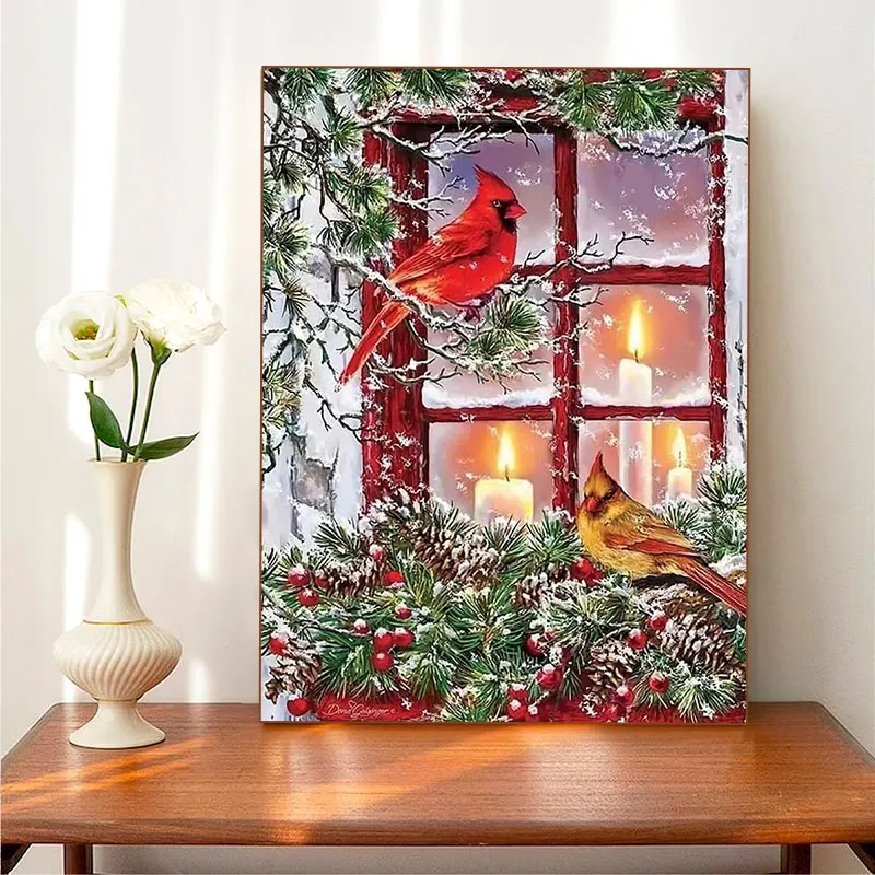 

5D DIY Diamond Art Painting Christmas Diamond Painting Mosaic Home Decoration Christmas's Present Style G