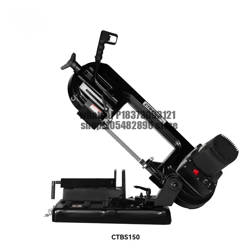 

CTBS150 Band Saw Small Desktop Household Stainless Steel Metal Cutting Machine Horizontal