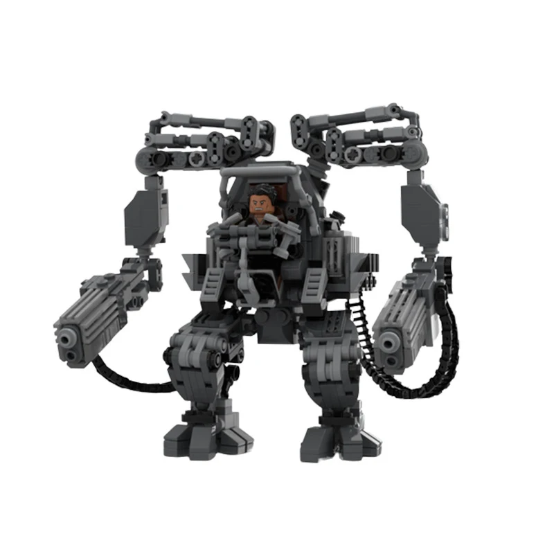 MOC Creative Movie The Matrixed-Robot APU Ideas Mech Combat Building Blocks Bricks Model Kits Toys for Children Kids Gifts Toys