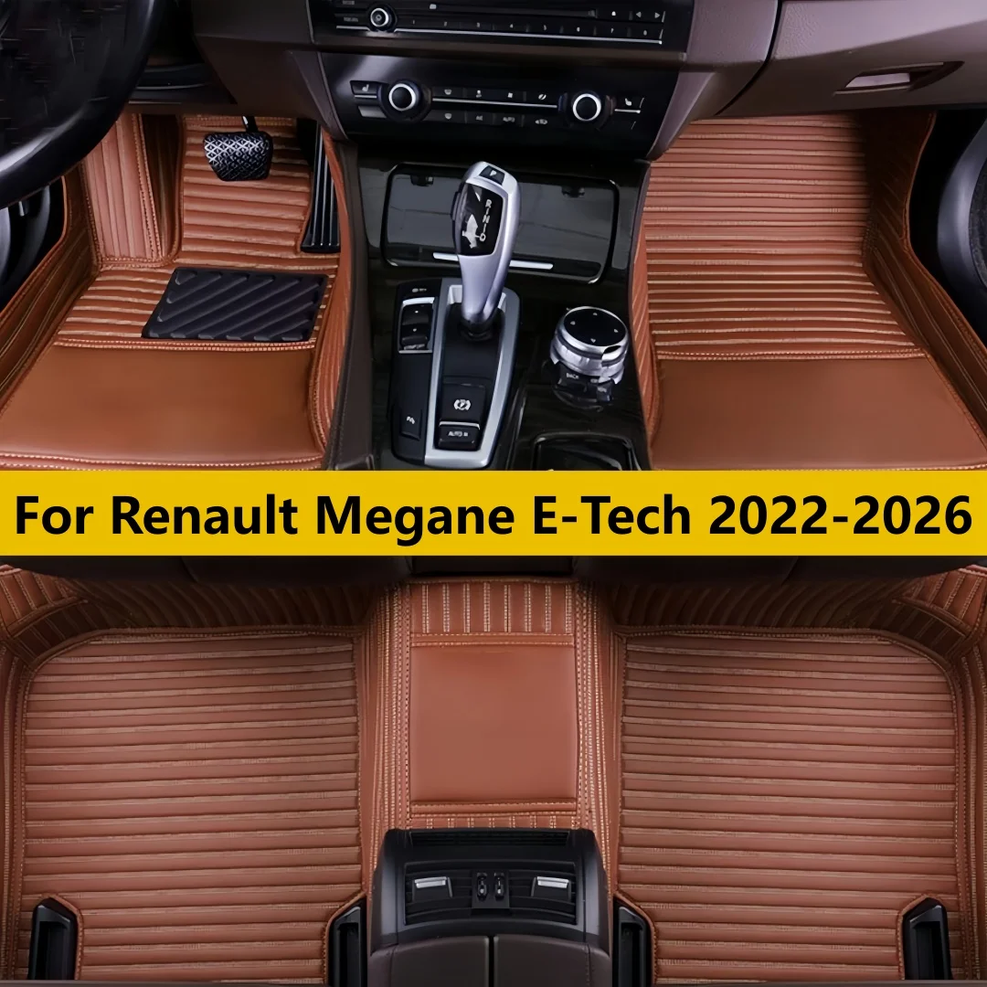 

Car Floor Mats For Renault Megane E-Tech 2022 2023 2024 2025 2026 auto accessories Car Carpet