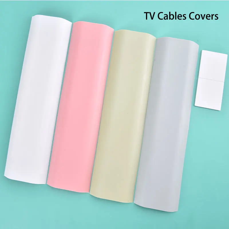 Safe Hide TV Cable Cover Wire Cord Tidy Wall Kit Computer Audio Home Organizer