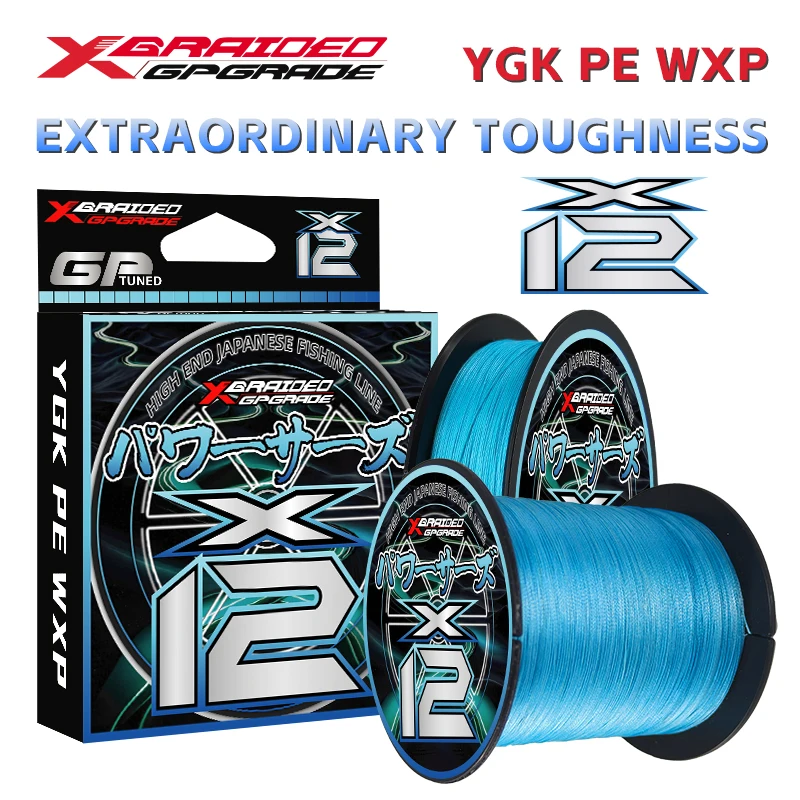 Trenzada PE YGK X12 Strands – 12 hebras para carpa y mar - imagen 2
