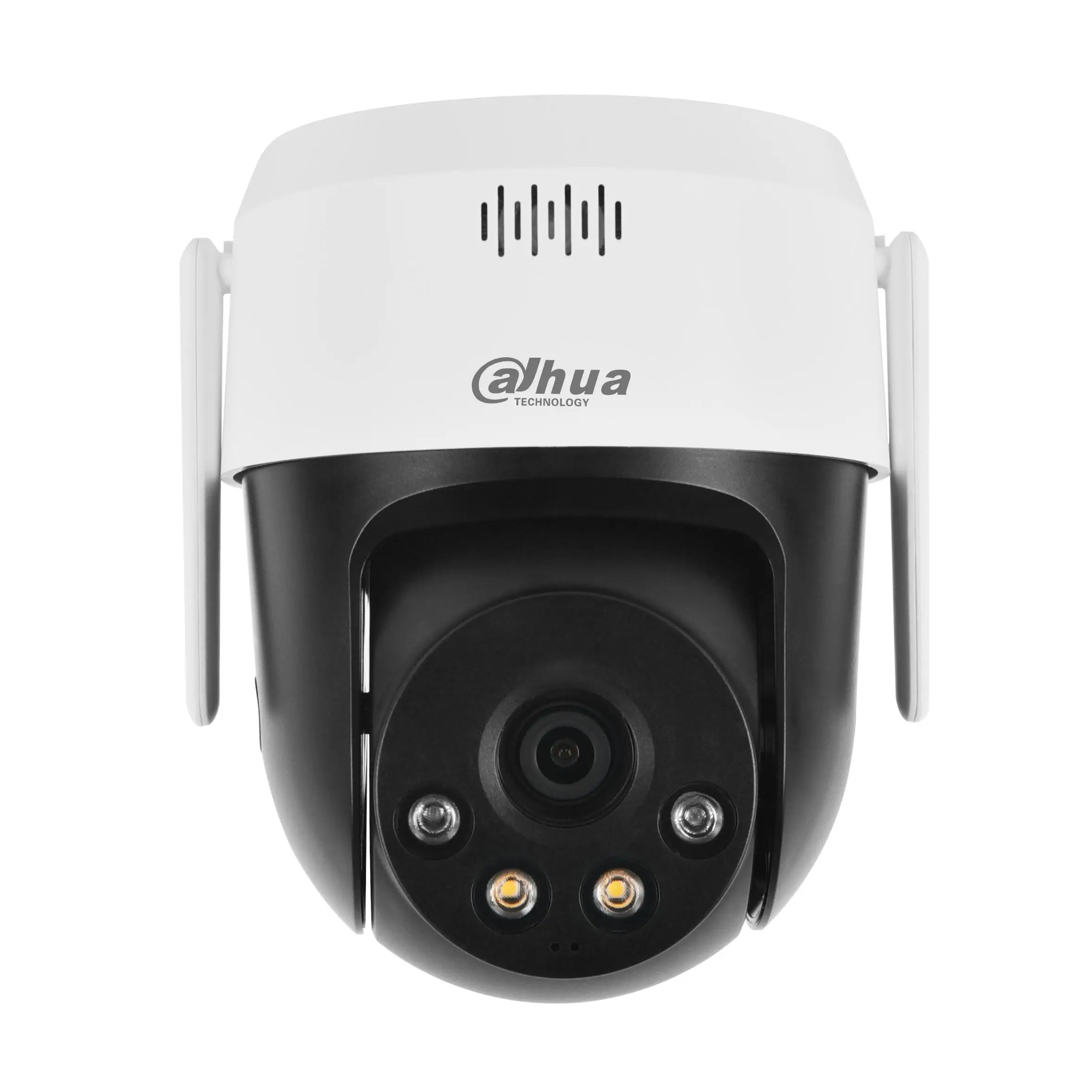 داهوا كاميرا خارجية P5AE-PV 5MP 360 °   كاميرا PT للشبكة اللاسلكية، تتبع تلقائي في اتجاهين، إنذار ذكي مزدوج الضوء والصوت
