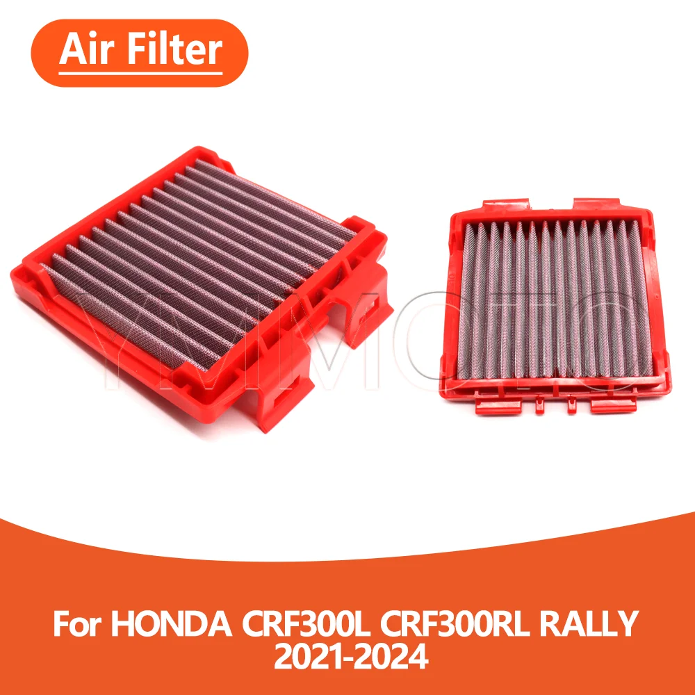 

For HONDA CRF300L CRF300RL CRF 300L 300RL 300 L RL RALLY 2021 2022 2023 2024 Motorcycle Air Filter Intake Cleaner Element