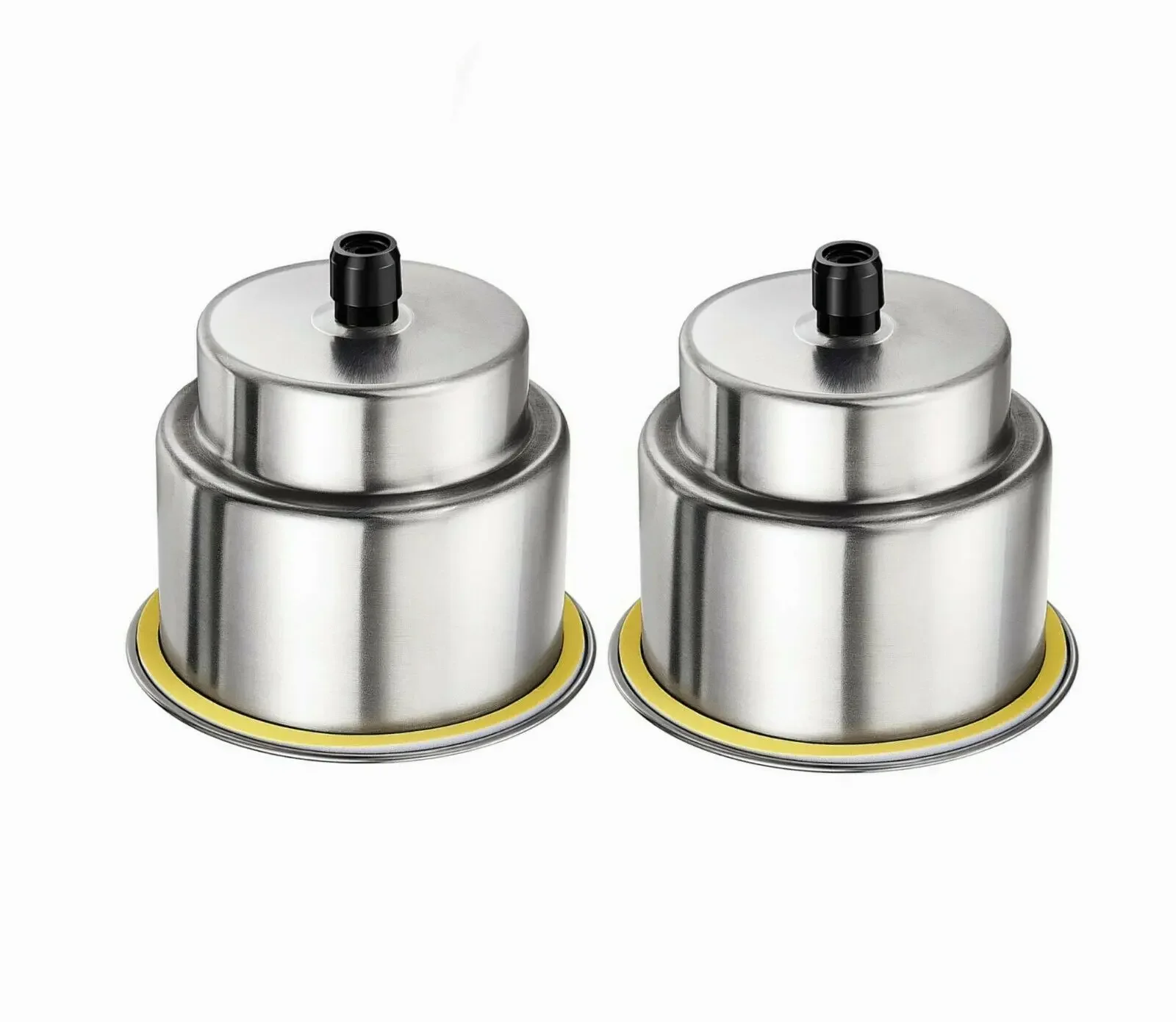 Stainless Steel Cup Shape Drink Holder, Marine Lamp, Boat Accessories, Car for Camper, 2 Pcs