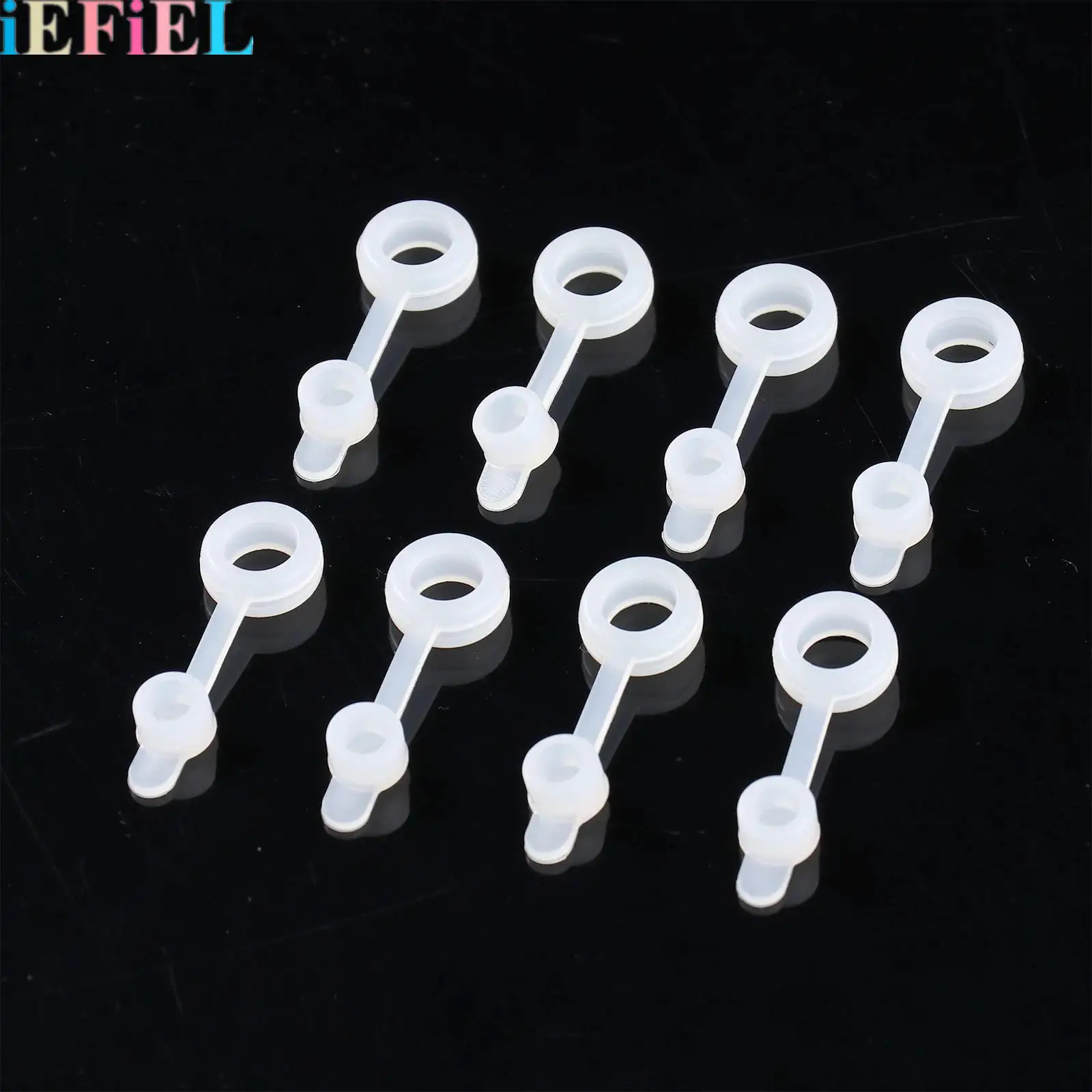 Silicone Straw Hole Grommets Stopper Lids Straw Plug Replacements for Mason Jar Fermentation Airlock Sauerkrau Wine Beer Making