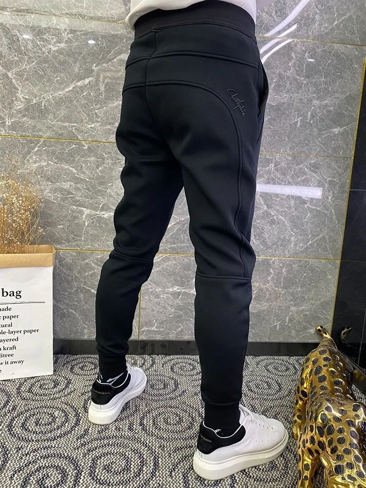 ์ ์๋ฐ์ง High Quality Golf Pants Men\'s Golf Wear 2024 Autumn New Casual Pants Korean Golf Clothing Men Elastic Force Sports Pants