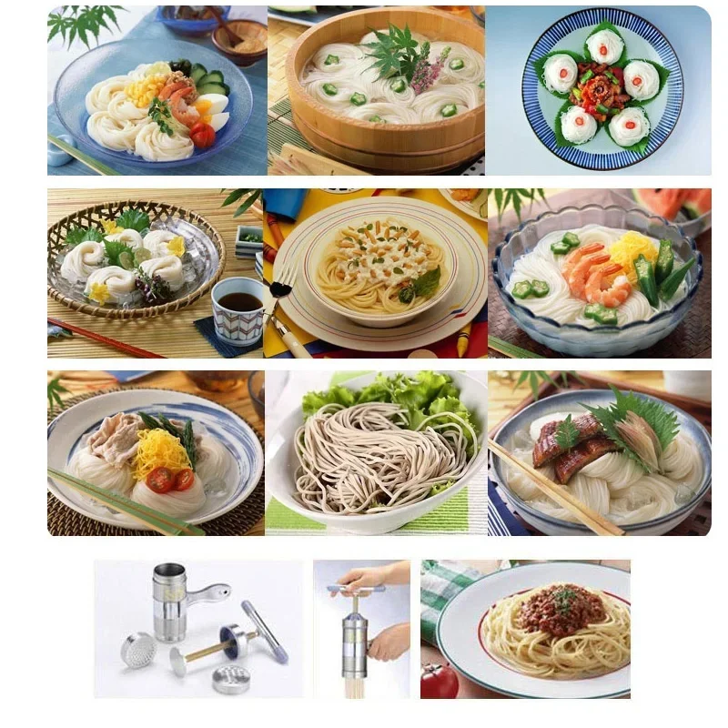 Household Manual Noodle Maker Stainless Steel Fresh Pasta Machine Small Noodle Press Pasta Roller Machine Kitchen Tools