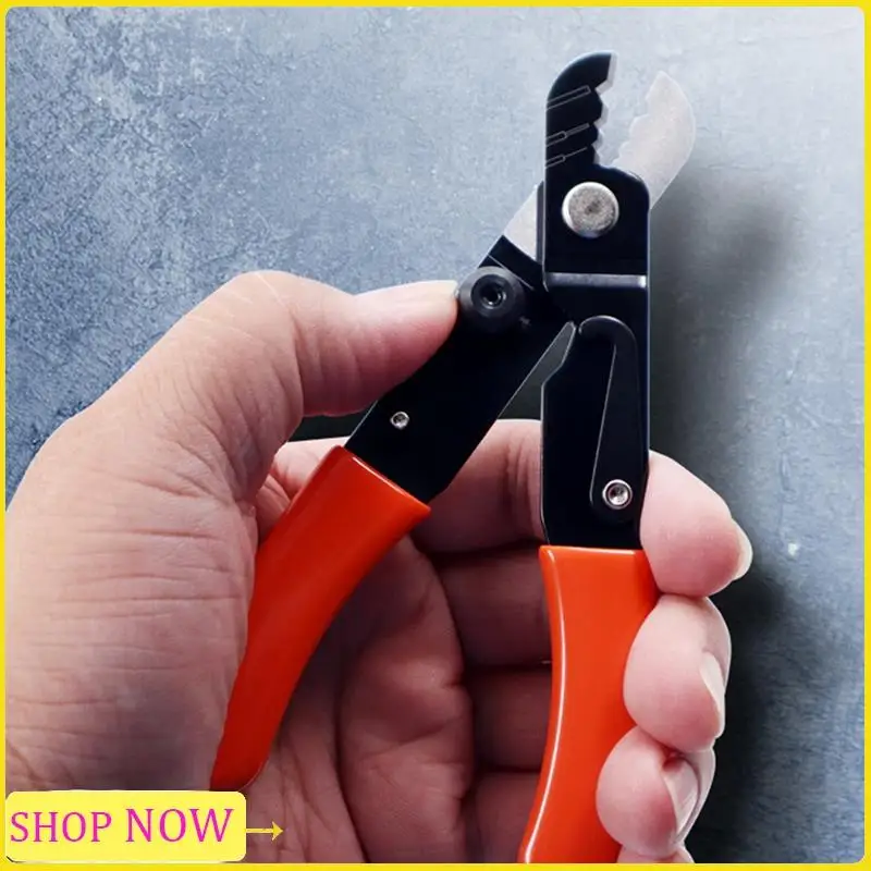 Three-Stage Optical Fiber Stripping Pliers 3-Hole Multifunctional 3-In-1 Network Optical Fiber Tool Durable Easy To Use