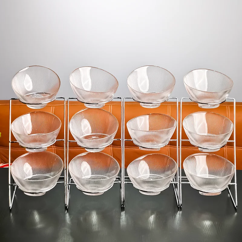 Hot pot restaurant dipping small material table shelf buffet side dish display box glass bowl seasoning rack sauce commercial co