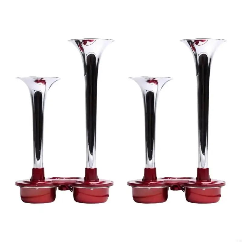 

Powerful 150dB Electric Air Horn For Vehicles Metal Construction Easy Installation Suitable For Various Automobiles H9EE