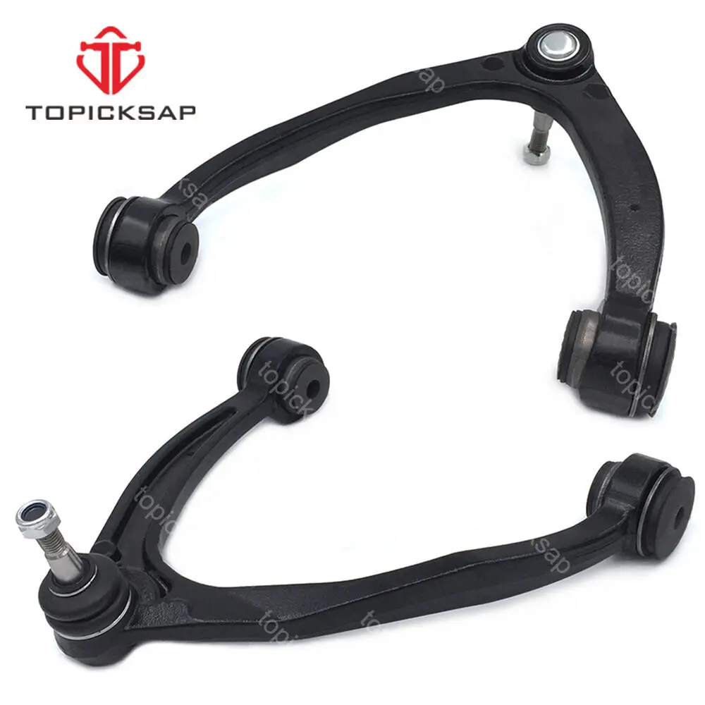 TOPICKSAP Front Upper Control Arm Ball Joint Pair Sets for Cadillac Escalade Chevrolet Silverado GMC Sierra 2007 - 2016 15096197