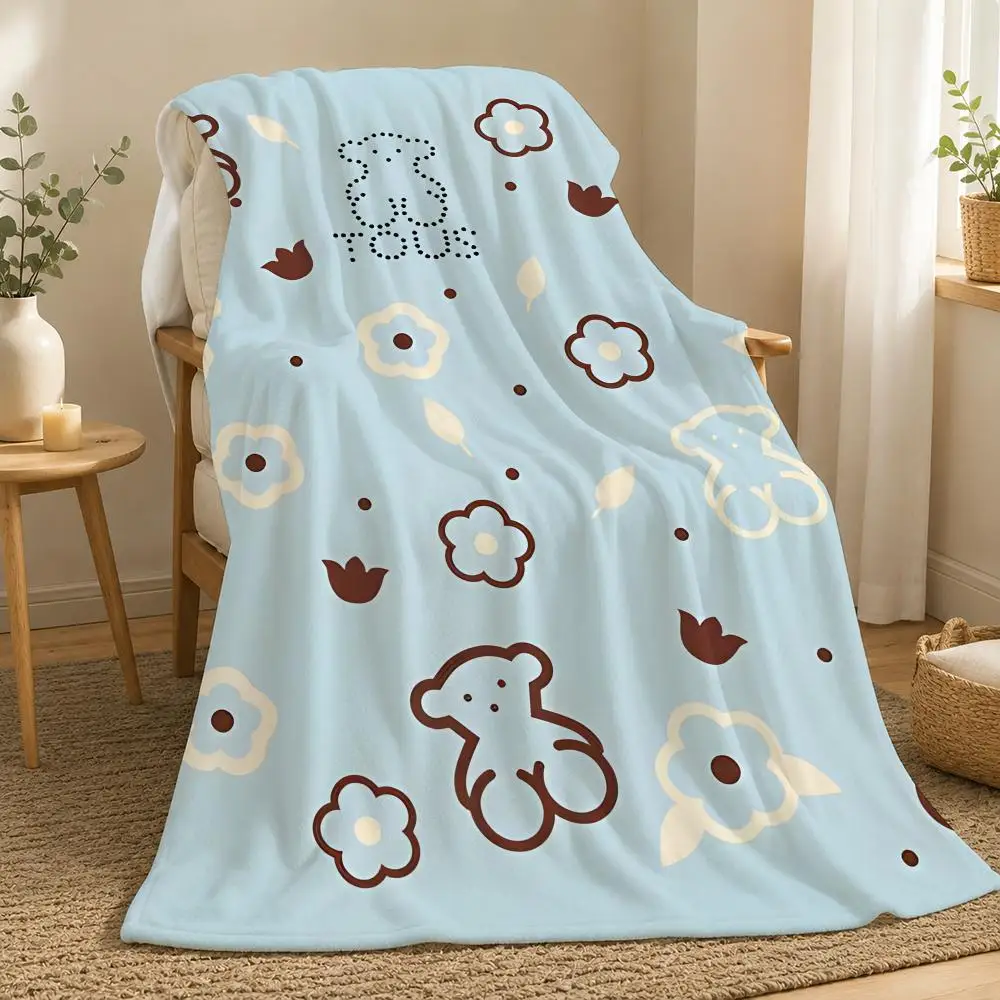 Tous Fashion Throw 240g Flanelldecke, geeignet für Sofas, Betten, Büros, exquisite Geschenkdecken