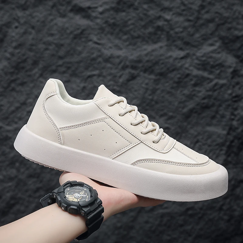 

White Skate Casual Shoes Walking Sneakers for Men Skateboarding Shoe Tennis Big Size 39-46 Feetwear Training shoes