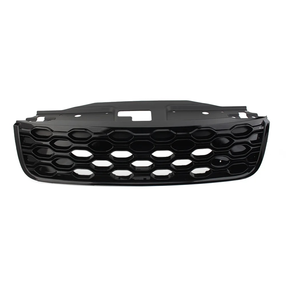 Black Car Front Bumper Grill Air Intake Radiator Grille Fit For Land Rover Discovery 5 2017 2018 2019 2020 2021 Car Accessories