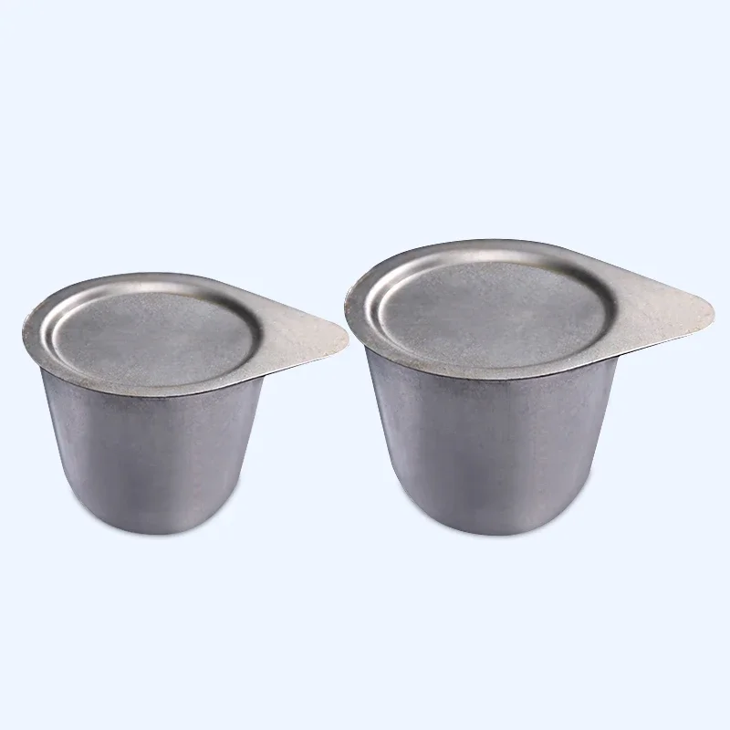 

Special Offer Nickel Crucible High Purity Nickel Crucible Nickel Crucible Iron Crucible 30ml/50ml Free Lid Clamp Pot