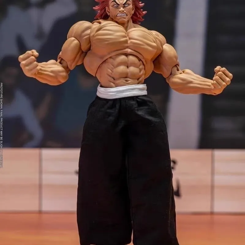 Storm Toys Hanma Yujiro Figure St 1/12 Grappler Serie Anime Figures Action Figure Models Toy Collectible Doll Model Kids Gifts