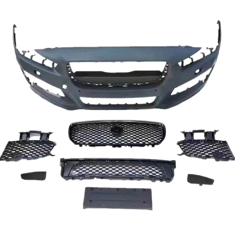 XE Type Facelift Grille Upgrade Retrofit Body Kit Front Bumper For Jaguar XE XEL 2016-2019