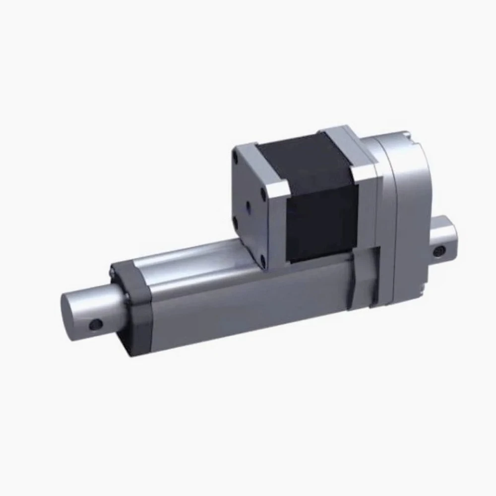 AQ-Nema17 Stepper Motor Linear Actuator with DC Linear Actuator Stepper Motor Electric Push Rod 24V XINHUANGDUO