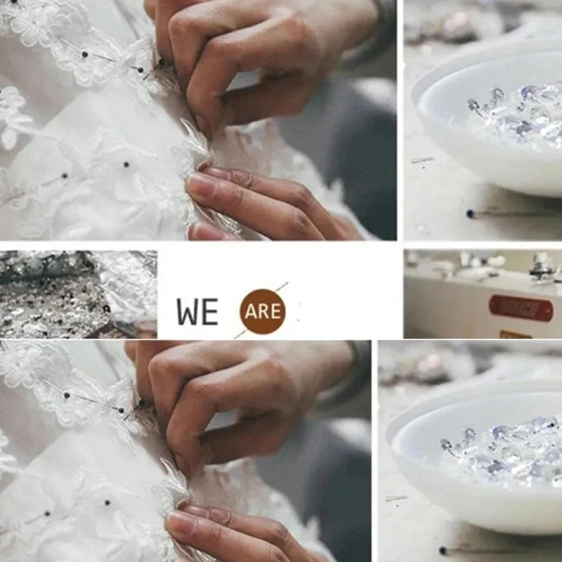 Nieuw patroon vestidos de novia juweel hals kant geappliceerd lijfje satijnen rok bescheiden lange mouwen trouwjurken bruidsjurken 03