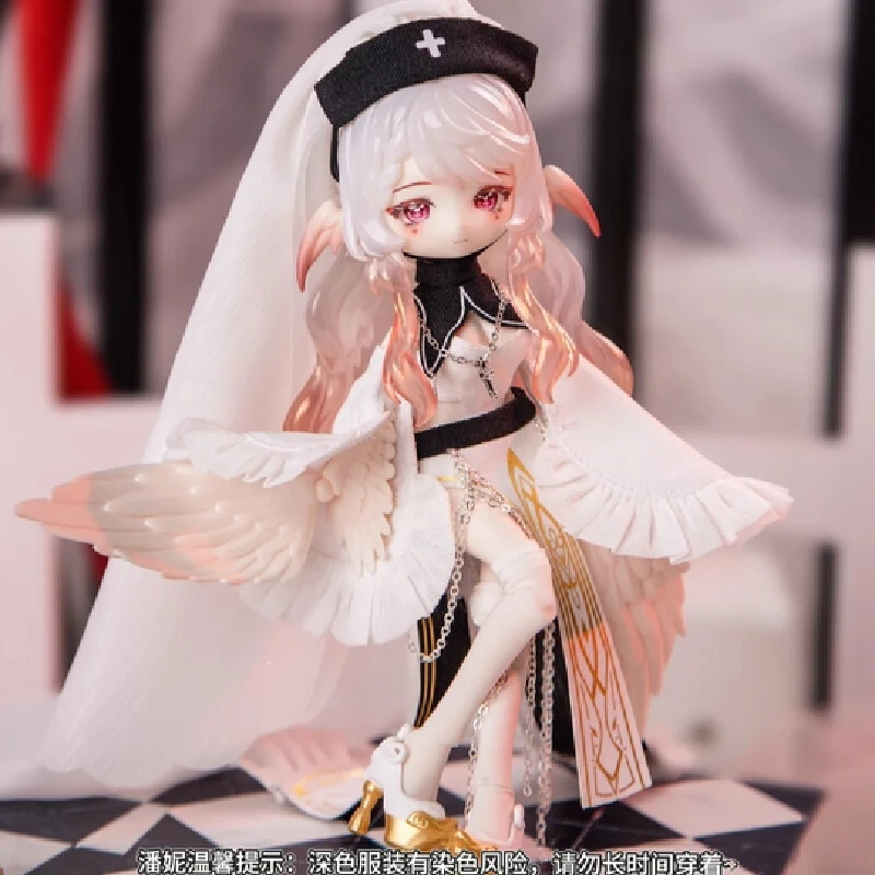 Penny's Box - Roupa de Freira com Cruz para Boneca BJD 1/8 - Acessórios para Bonecas Articuladas e Colecionáveis