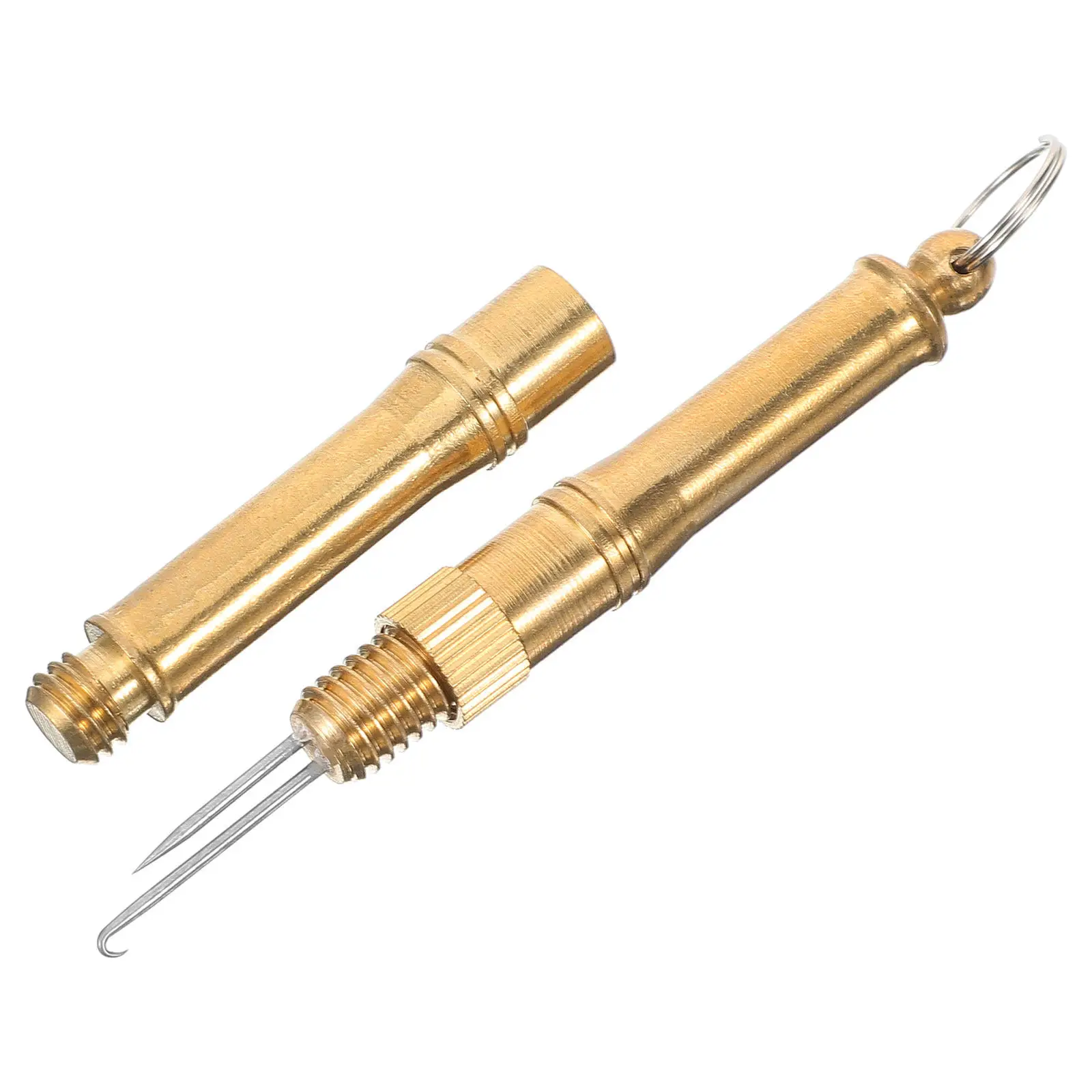 

1Set Fishing Knot Tying Tool Copper Compact Durable Fishing Accessory Quick Knot Tier for Sea Pool Fish Hook Tying Tool