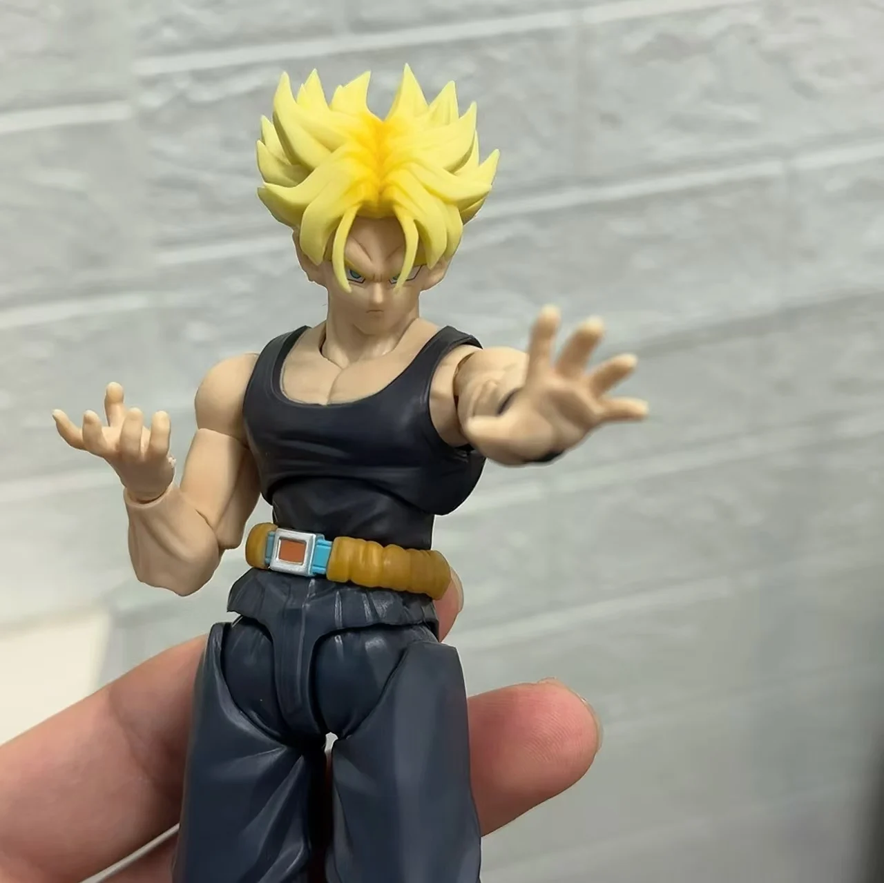 

Demoniacal Fit Dragon Ball Trunks Action Figure SHF The Coming One Free The Future Anime Figurine Collectible Toy Gifts