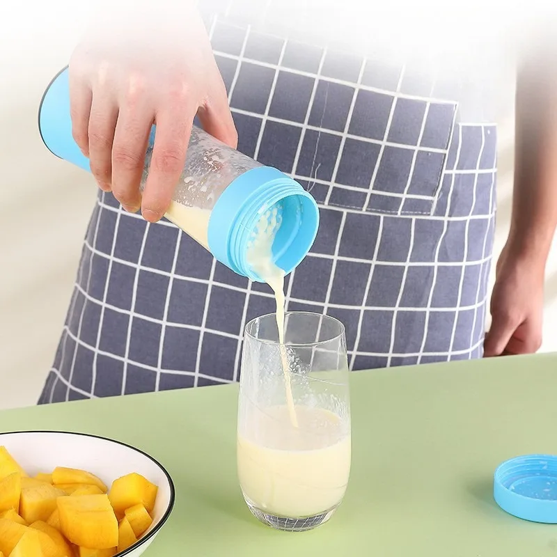 

Juicers 380ml Electric Convenient with Safety Lock Household Wireless Fruit Food Grade Large Capacity Washable Long Battery Life