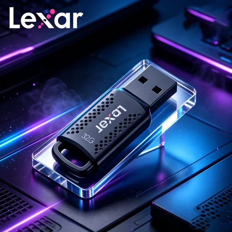 Lexar V400 High Speed Data Transfer Pen Drive 32GB 64GB 128GB USB 3.2 Flash Drive Memory Stick for Laptop Computer
