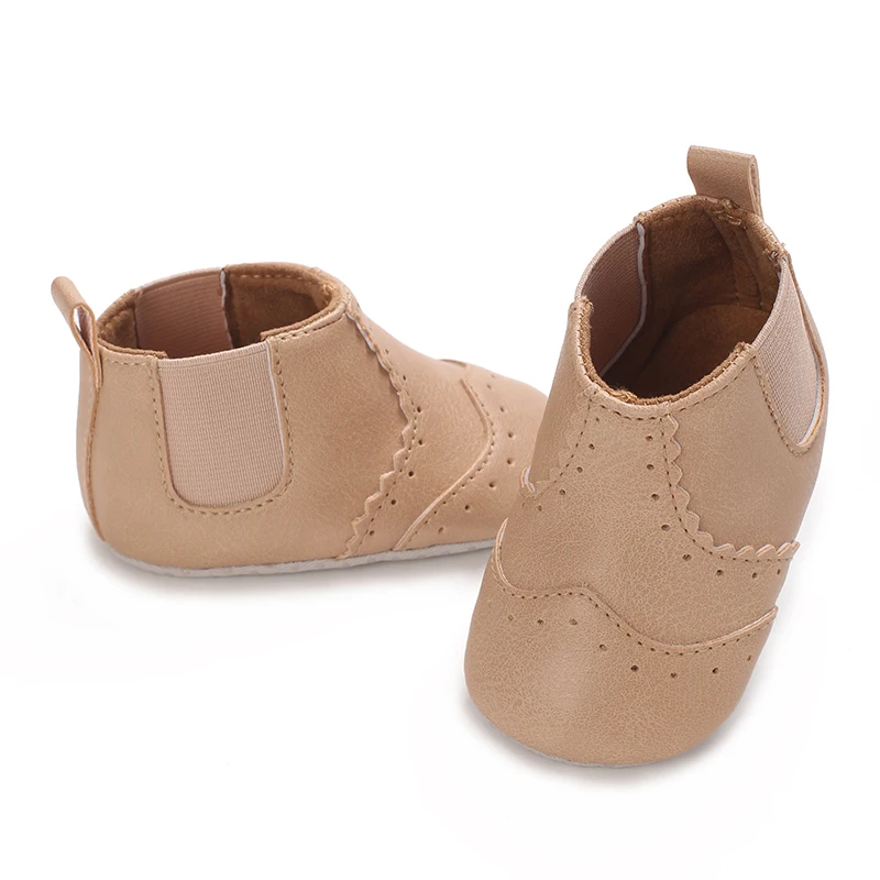جديد للجنسين أحذية من الجلد المضادة للانزلاق لينة أسفل طفل الفتيان والفتيات حذاء كاجوال الوليد طفل الأولى مشوا سرير الأحذية 0-18 متر