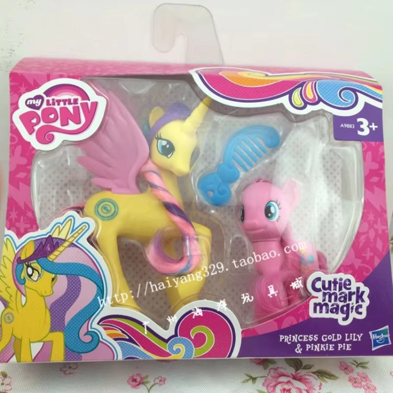 

Hasbro My Little Pony Fluttershy Sunset Shimmer Rarity Pinkie Pie Princess Celestia Action Figures Girl's Play House Toys Gifts