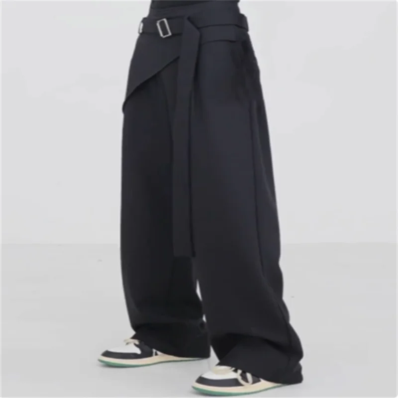 New loose straight leg casual high quality dress pants pants wrinkle resistant custom wide leg pants