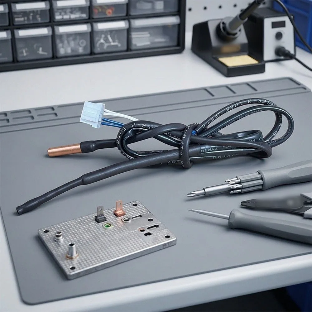 14*6*4cm AC Tube Sensor Rigorous Testing For Quality Assurance Temperature Sensor Cooling System Probe Long Lasting Durability