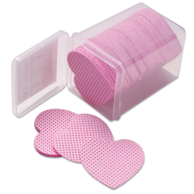 200PCS Tücher Papier Baumwolle Wimpern Kleber Entferner Wischen Mund Der Kleber Flasche Verhindern Verstopfen Kleber Reiniger Pads Lash verlängerung – Detail 5