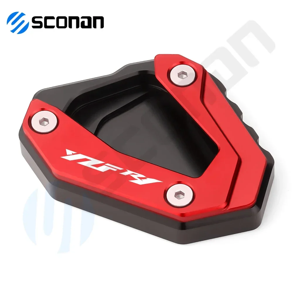 

For YZFR1 YZF R1 YZF-R1 2015-2020 2021 2022 2023 motorcycle accessories CNC Aluminum Foot Side Stand Extension Pad Support Plate