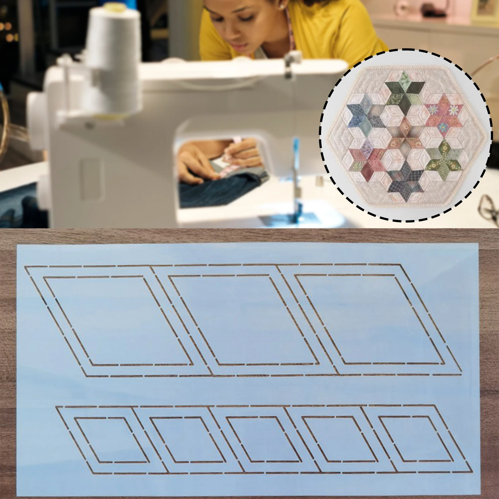 أداة تطريز يدوية ذاتية الصنع قالب خليط خياطة متعدد الوظائف للمنزل #1