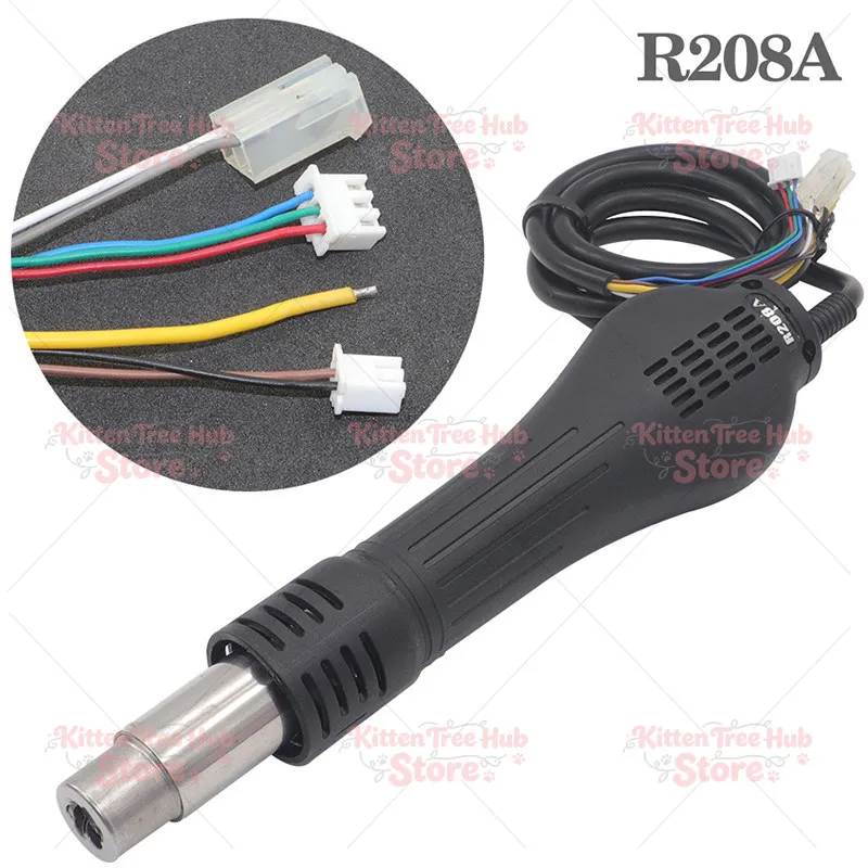 Original hot air instrument  handle welding station hot air instrument  accessories R208A  R208B