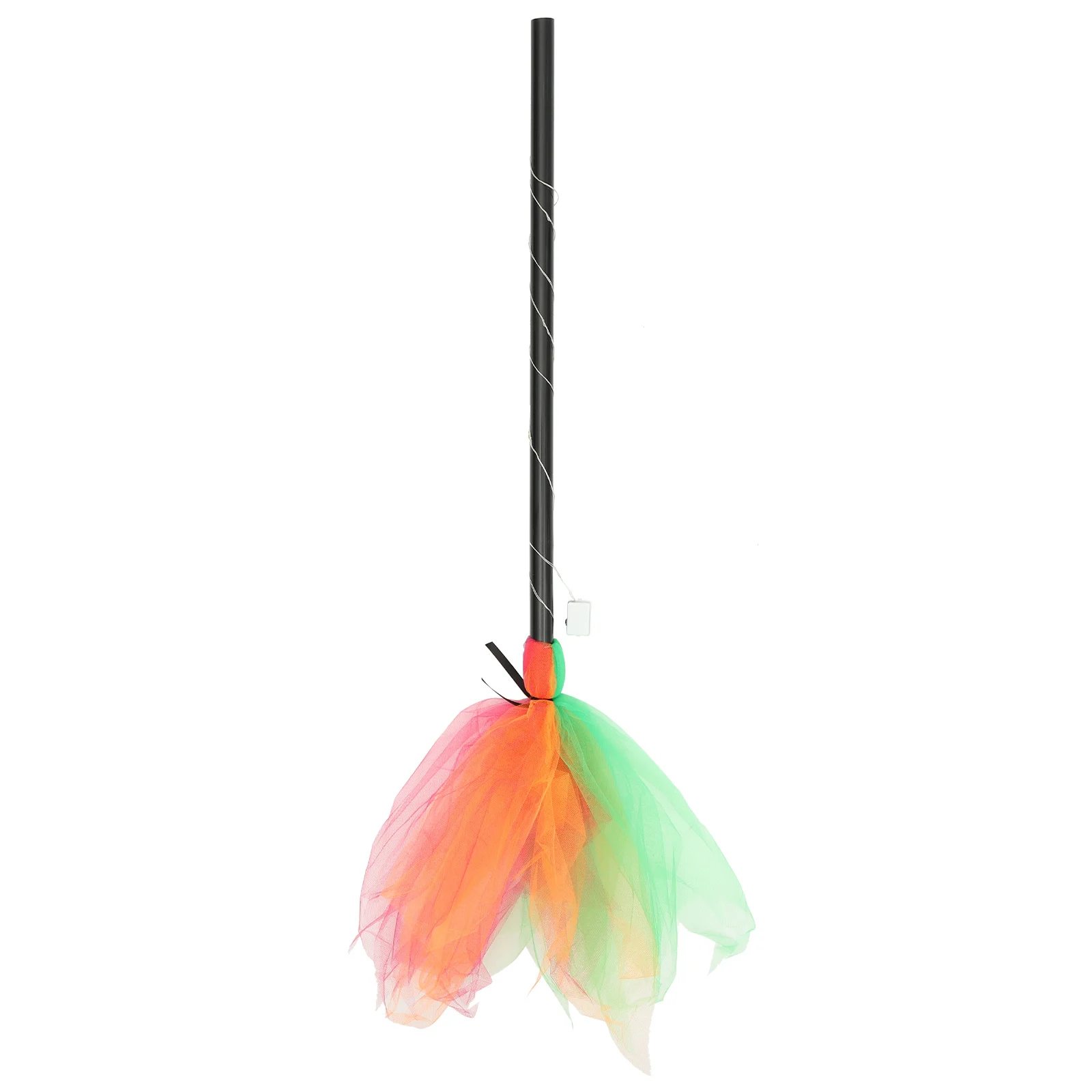 

Colored LED Broom Cosplay Props Broomstick Clothing Halloween Broomsticks Toy Mesh Child