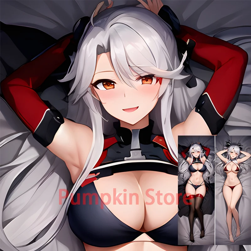 

Dakimakura anime Prinz Eugen (Azur Lane) Double-sided Print Life-size body pillows cover Adult pillowcase