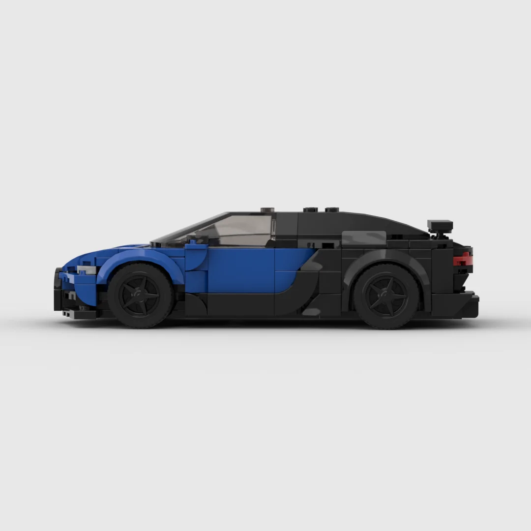 MOC Bugatti Veyron racing Speed Champion Racer Building Blocks Brick Creative Garage Toys for Boys Gifts