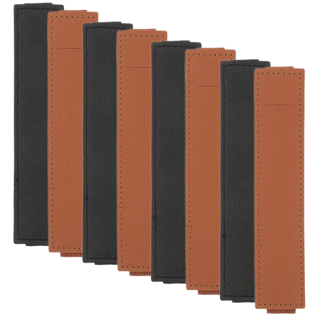 8 قطعة حامل مع شريط مرن قسط دفتر القلم كم لمجلة القلم حقيبة التخزين هدية حماية الحقيبة #3