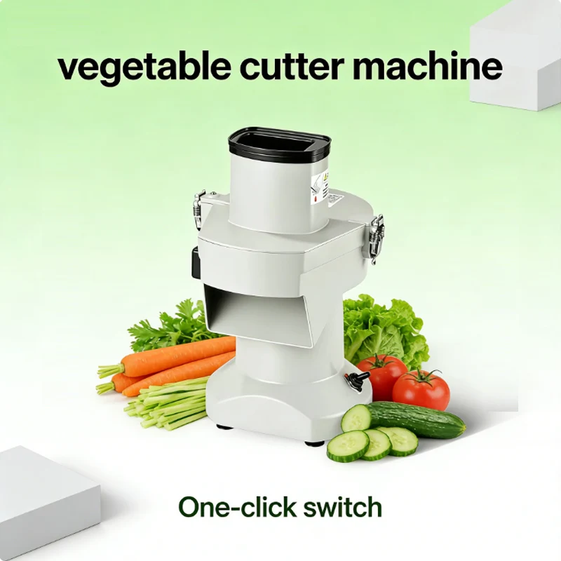 Commercial Multi Purpose Vegetable and Fruit Slicer Cutter Potato Dicer Electric Food Chopper