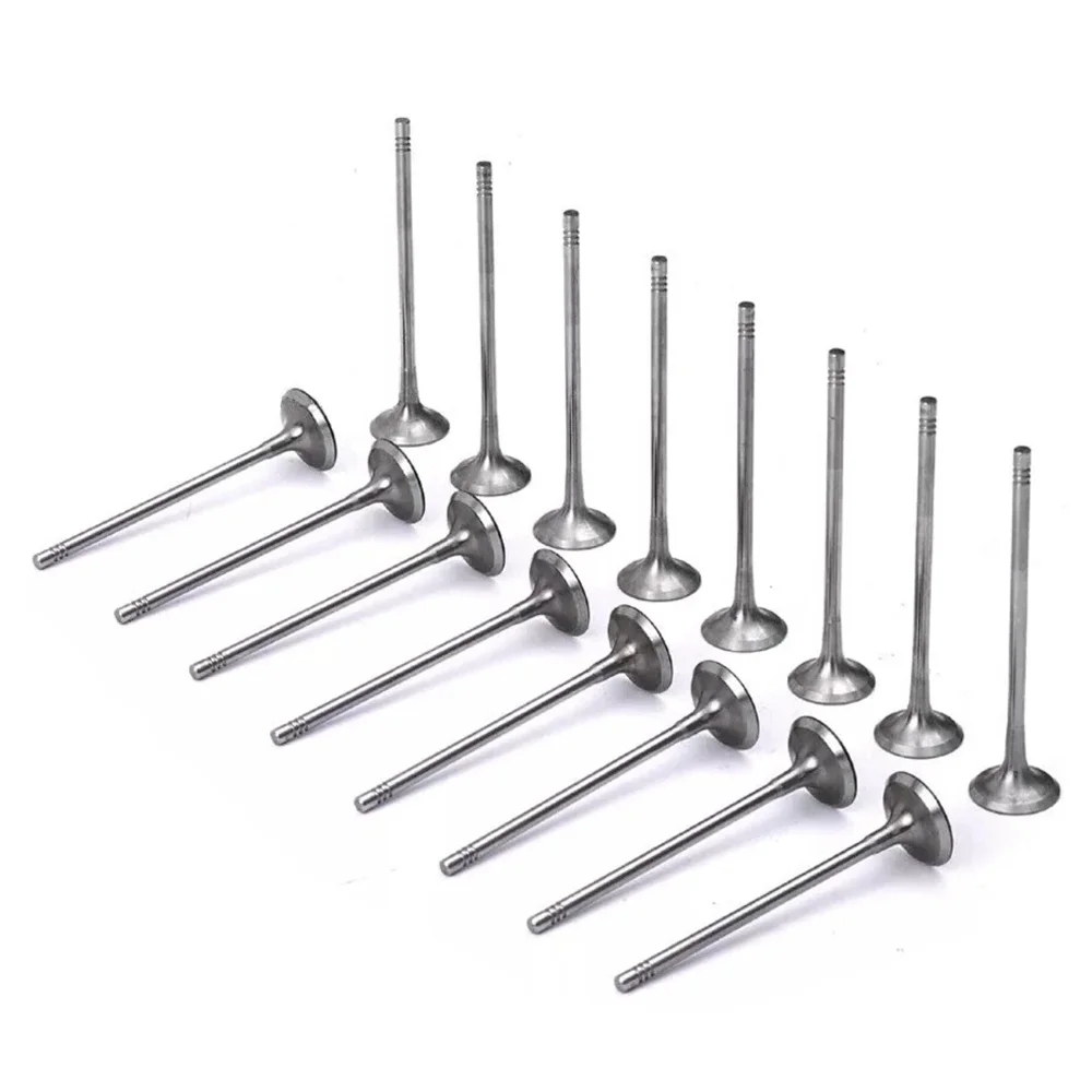 16pcs Engine Intake & Exhaust Valve Kit Fit For BMW 1 3 MINI CITROEN PEUGEOT OPEL 1.6L 1.6 L T 11347585901 07-19 N13 N14 N18 5FK