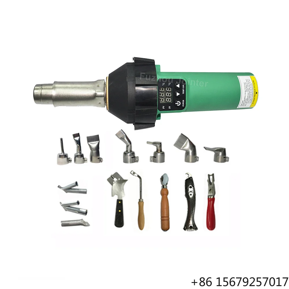 Industrial Hot Air Spot Welding Heat Gun for  PVC Floor Plastic Car Bumper Repairing